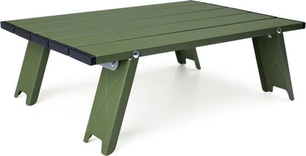 Table portable de bivouac en aluminium pliable pour plage et extérieur