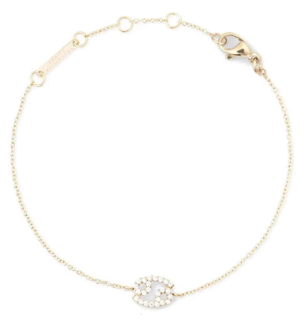 Daniel Wellington Crystal Zodiac Kette Gold Krebs Collier Signe Cancer