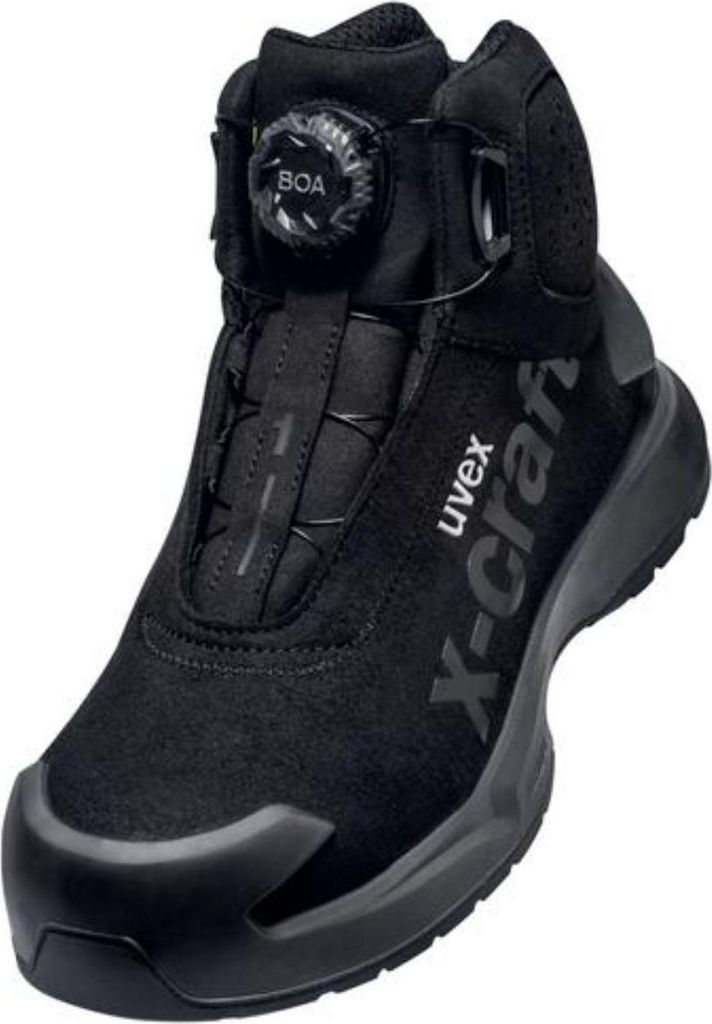 uvex 1 x-craft BOA Sicherheitsschuh S3S Schnürstiefel schwarz 44
