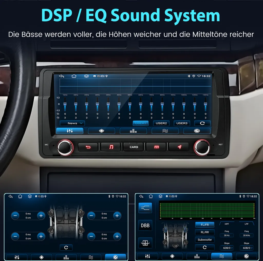 Navigatore BMW E46 Android 8 Pollici | CarPlay e Bluetooth 5.0 - 10