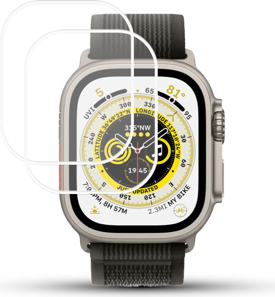 2 balení ochranného krytu displeje APPLE WATCH ULTRA 49MM z Obrázek produktu 