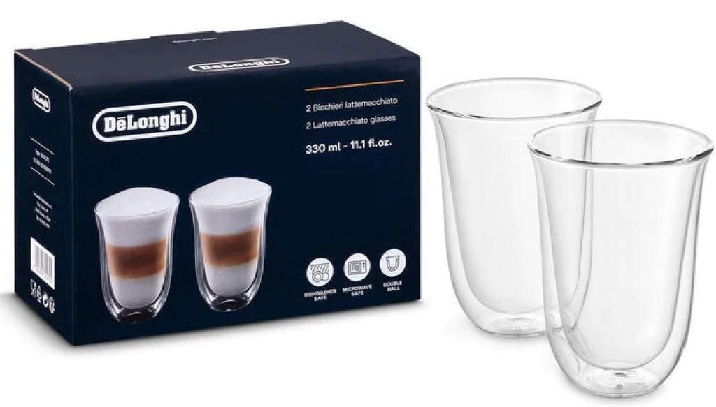 DeLonghi Latte Macchiato 2er Doppelwandiges Thermoglas Produktbild 