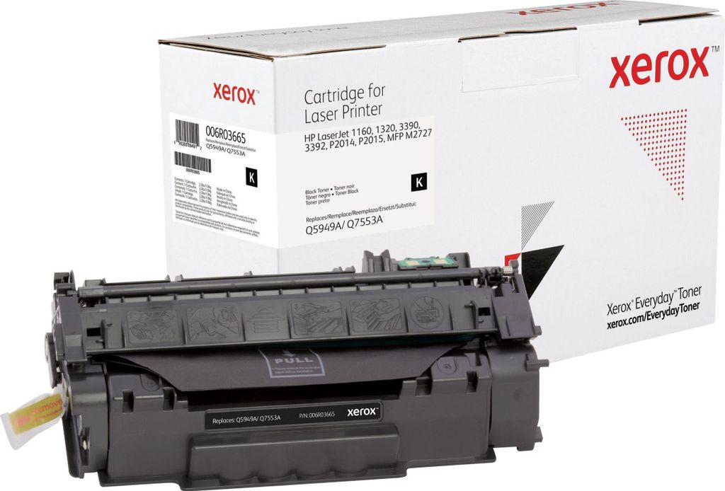Everyday - Schwarz - kompatibel - Tonerpatrone (Alternative zu: HP Q5949A, HP Q7553A) - für HP LaserJet 1160, 1320, 3390, 3392, M2727, P2014, P2015