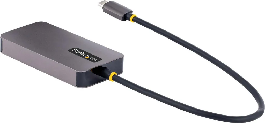 StarTech.com Adaptateur USB-C vers HDMI DVI VGA 4K 60Hz - CDP2VGAUCPH - 2