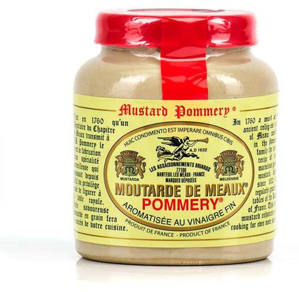 Pommery Meaux Mosterd - 100 g, verpakt in een aardewerken Productafbeelding 