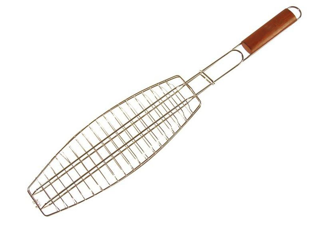 Grillrooster voor 1 vis, 70 x 15 cm Productafbeelding 