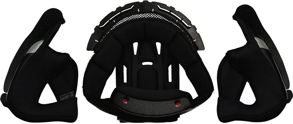 Rembourrage Exo-Combat II Noir L Scorpion KwikWick Respirant et Confortable