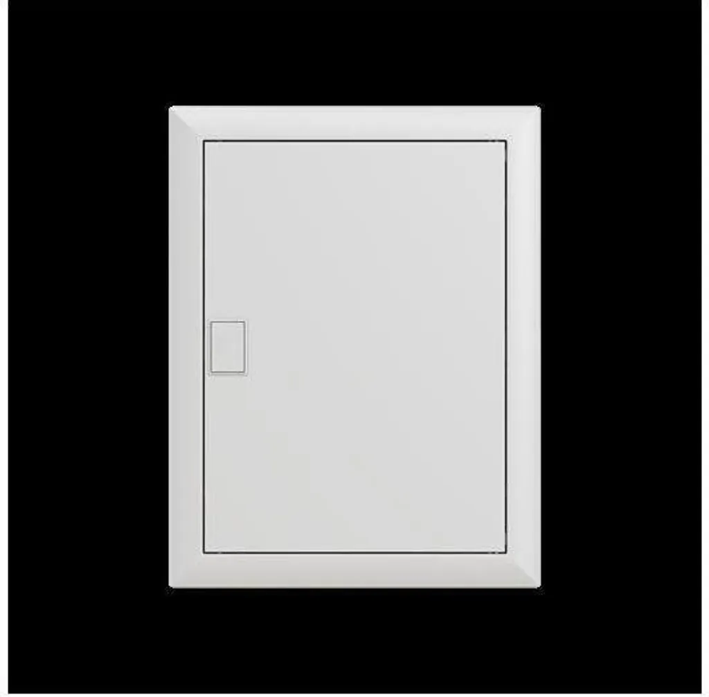 Répartiteur média UK648MW à encastrer avec porte ventilée 4 niveaux