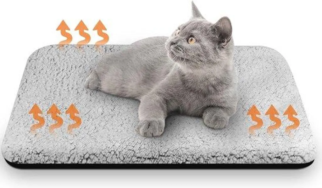 Couverture chauffante pour niche et canapé - Protection chat et chien