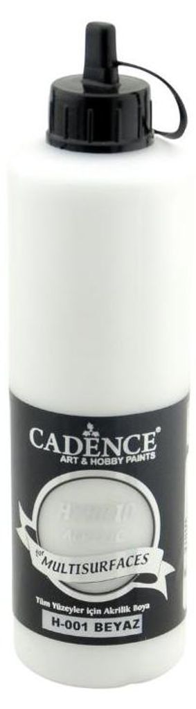 Cadence peinture acrylique 500 ml blanc - peinture de Image du produit 