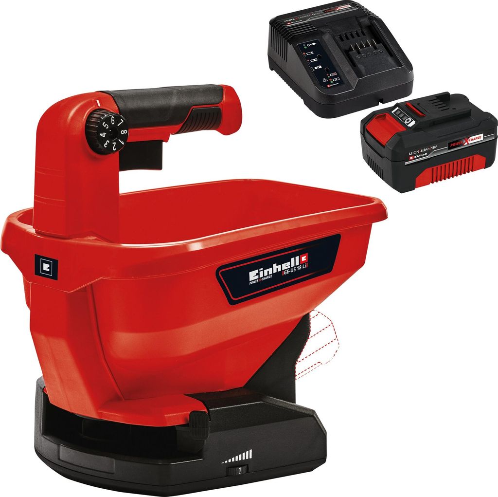 EINHELL Akku-Streuer GE-US 18 Li Kit (1x 4,0 Ah)