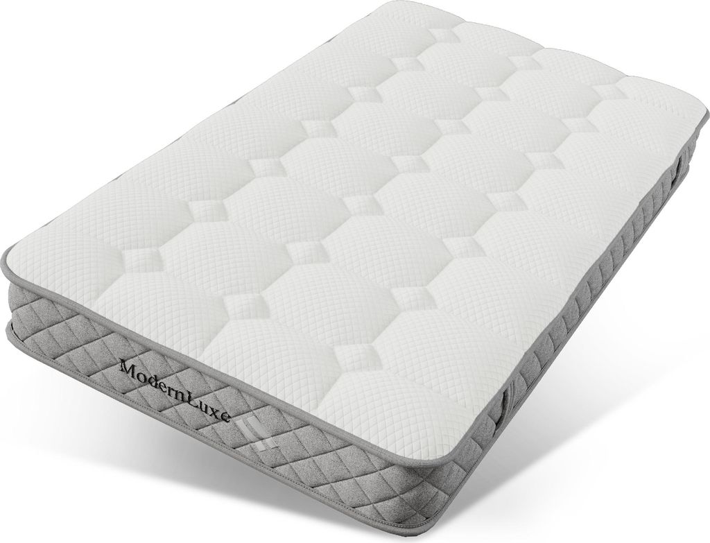Kaltschaummatratze Mattress mit 7-Zonen-Taschenfederkern, Härtegrad H3 (mittelfest)