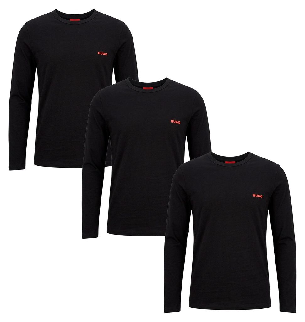 BOSS 3er-Pack Herren-Langarm-Unterhemden 50492631 Produktbild 