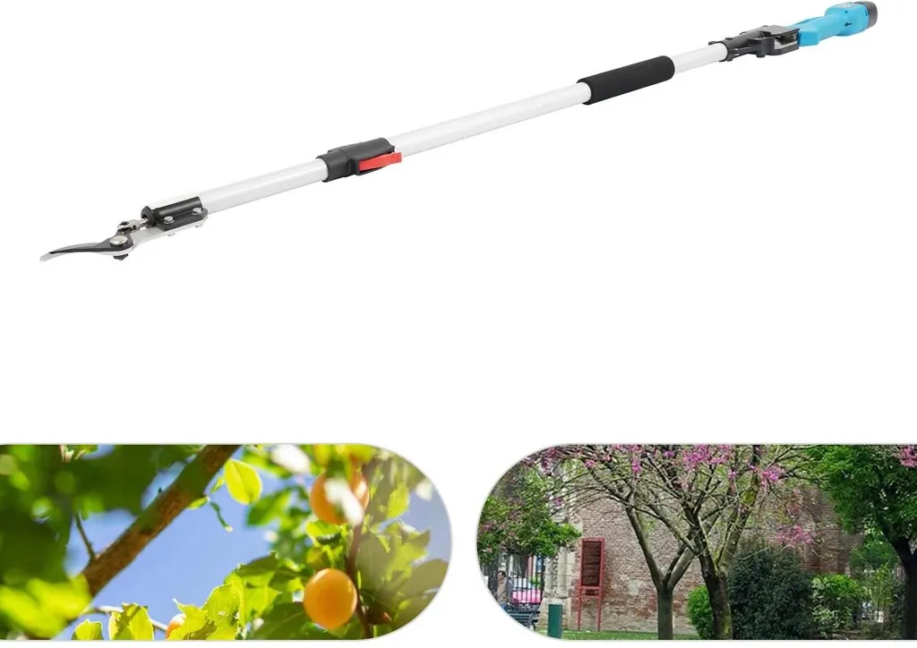 Élagueuse électrique télescopique sans fil avec batterie lithium 20V