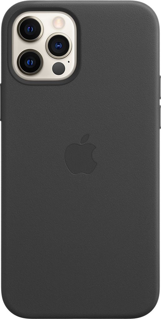 iPhone 12 | 12 Pro Leder Case mit MagSafe - Schwarz Produktbild 4