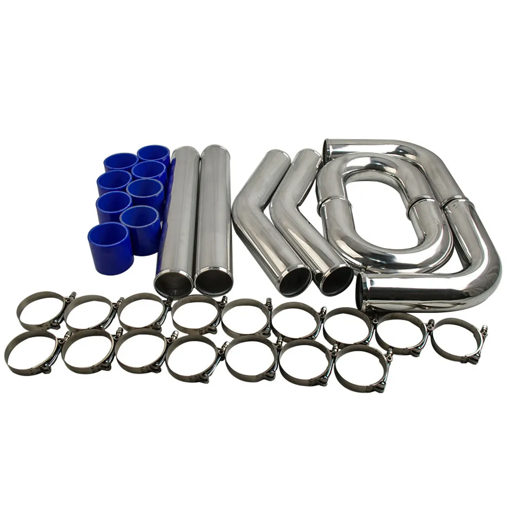 Intercooler en aluminium durable haute performance avec raccords de 3" - 2