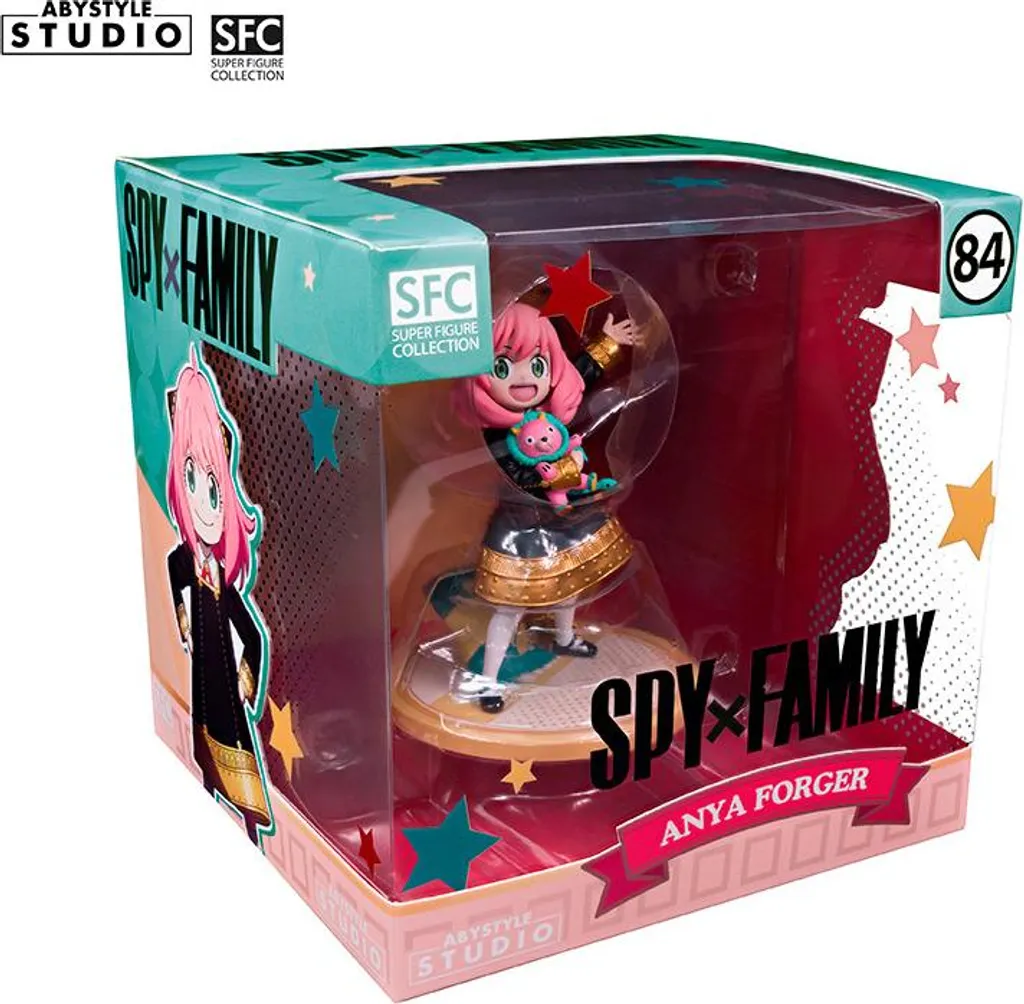 Statuette Spy x Family Anya Forger 10cm - Figurine Durable Haute Qualité