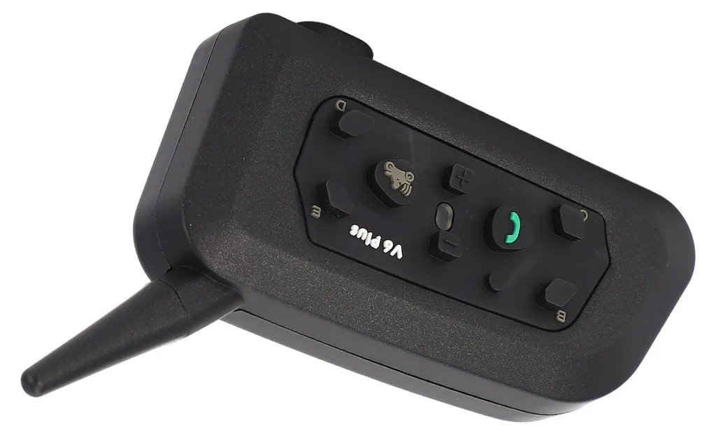 Intercom Moto V6 Plus 1200m Étanche avec Bluetooth pour 6 Participants - 2