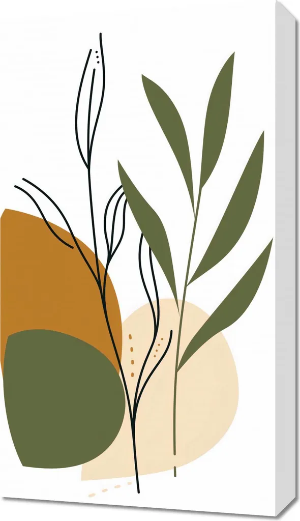 Quadro 40x70 cm Fauna delicata