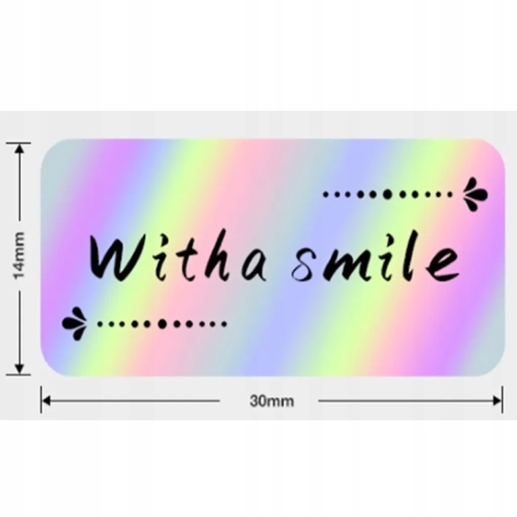 Adesivo NIIMBOT B18 Silver Hologram | Etichette Olografiche Premium