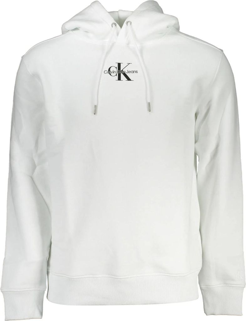 Nachhaltiges Herren-Sweatshirt: Weißer Kapuzenpullover mit Produktbild 