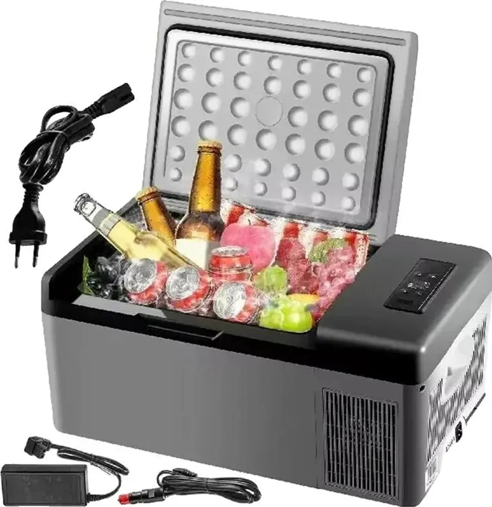 Glacière électrique à compression 15L pour voiture et camping 12V