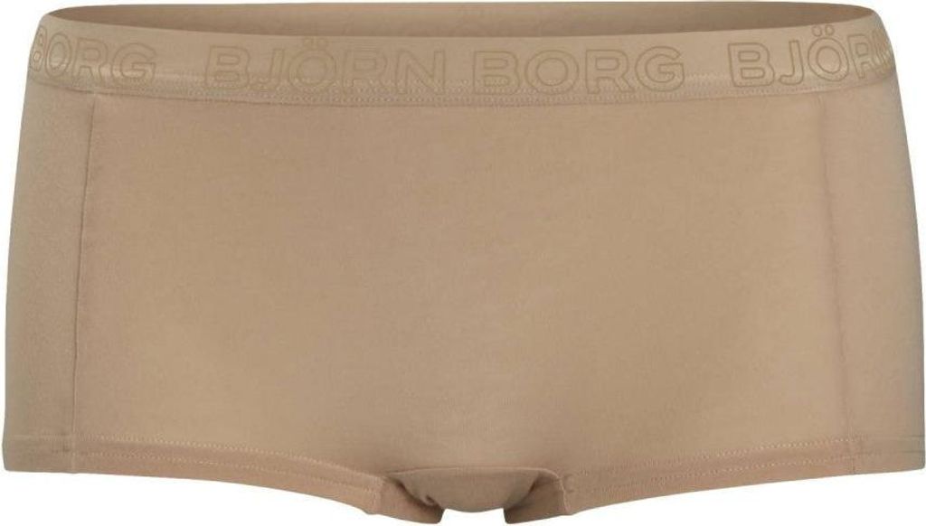 Björn Borg - Damen - Minishort Solids 1er-Pack - Beige - Gr. 34