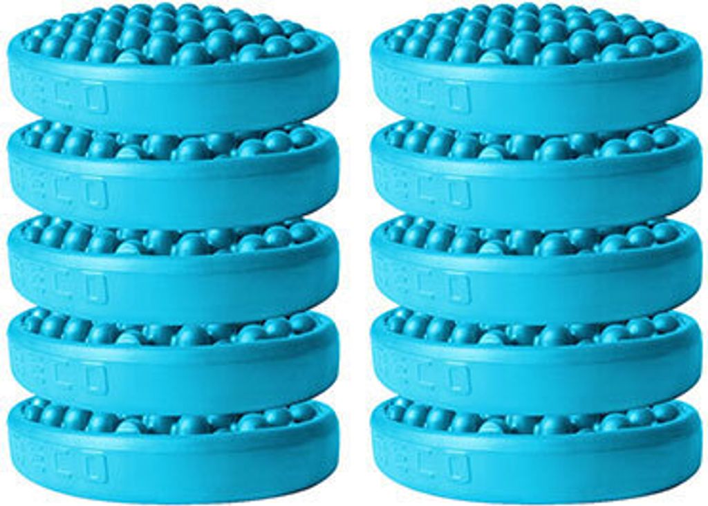 Beco DynaPad – 10er Paket, Aqua Massage Pads für Balance & Reha - türkis