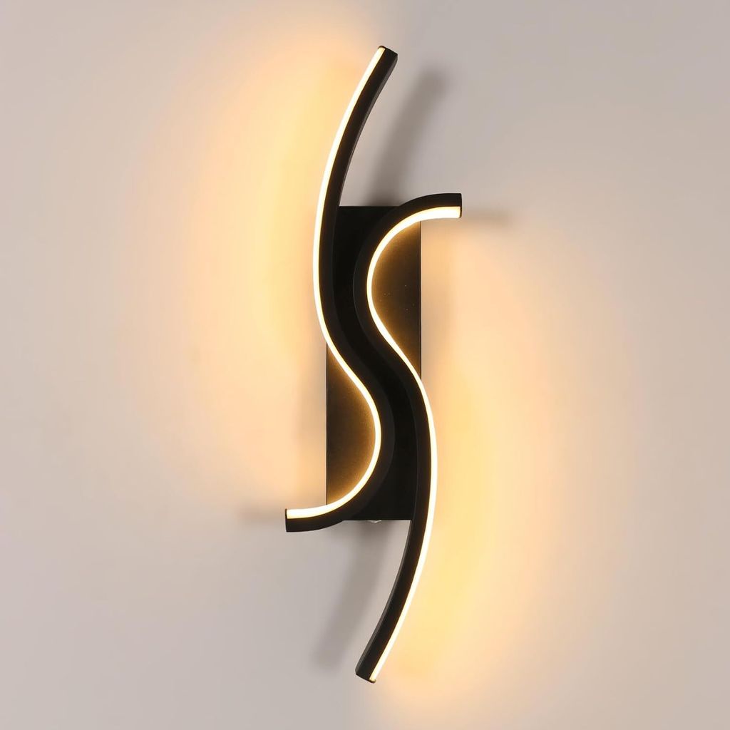 Wandleuchten, 12W Wandlampe Innen 3000K Warmweiß, Produktbild 