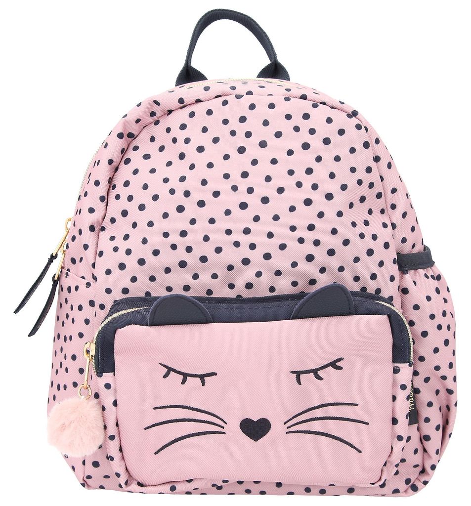 Depesche Rucksack Princess Mimi Katze für Kinder - niedlicher Schulranzen