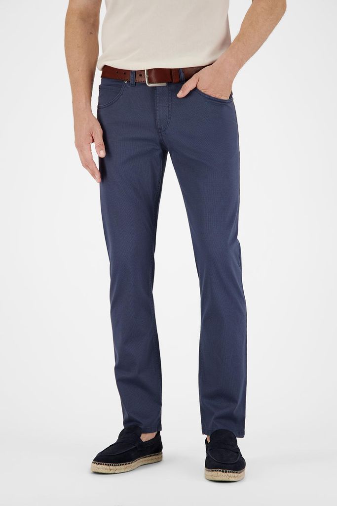 Gardeur Men Herren Hose BILL-3 - Modern Fit - BILL-3-440591-1069 - dunkelmarine - Blau Größe 32/32