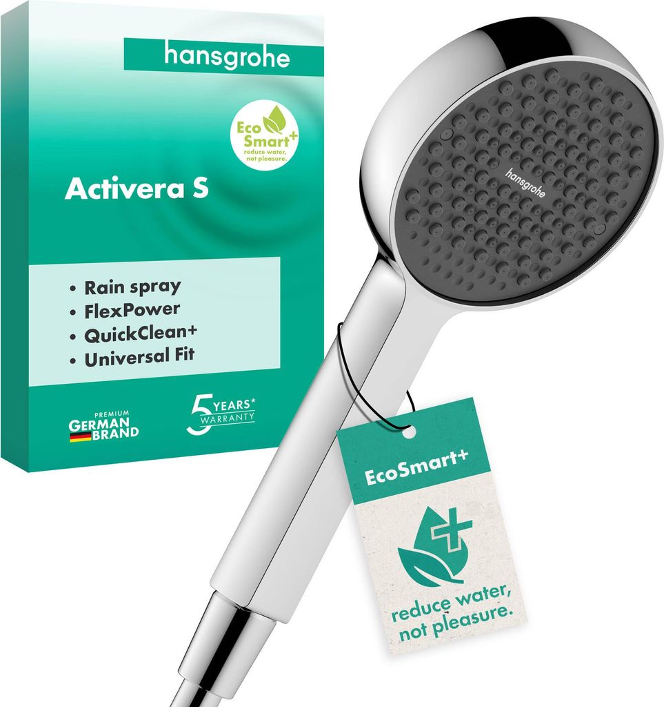hansgrohe Activera S handdouche 95, 1 straal, EcoSmart+, Productafbeelding 
