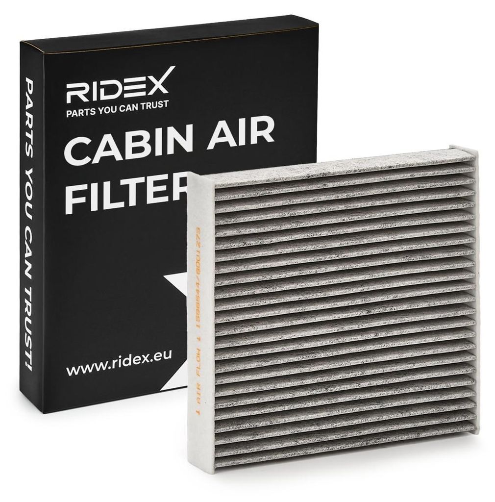 RIDEX 424I0231 Innenraumfilter Pollenfilter für TOYOTA Yaris Schrägheck (P9) Aktivkohle