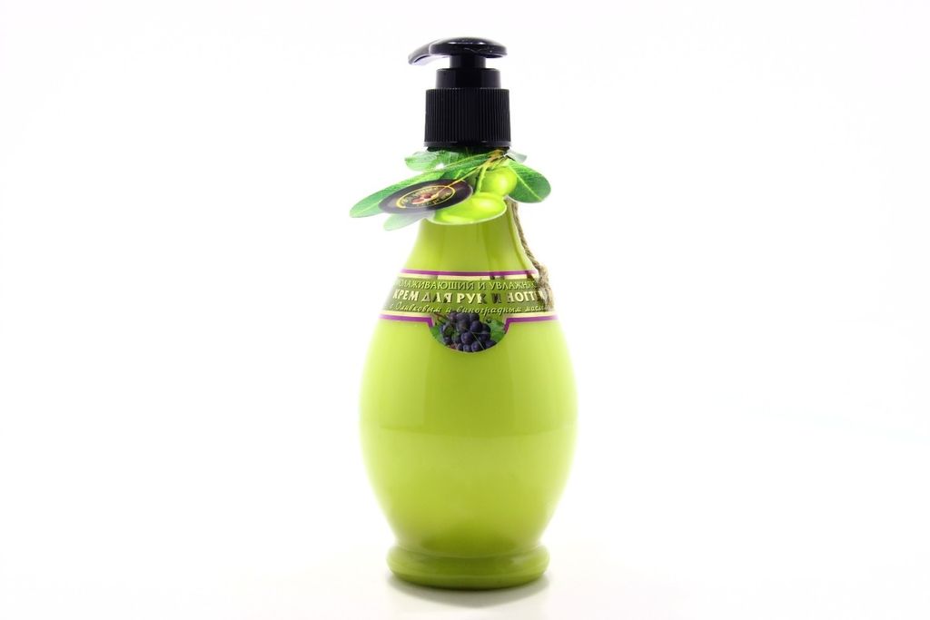 ENERGIE DER VITAMINE Handcreme mit Olivenöl, Traubenkernöl, Aloe, 275 ml viva oliva