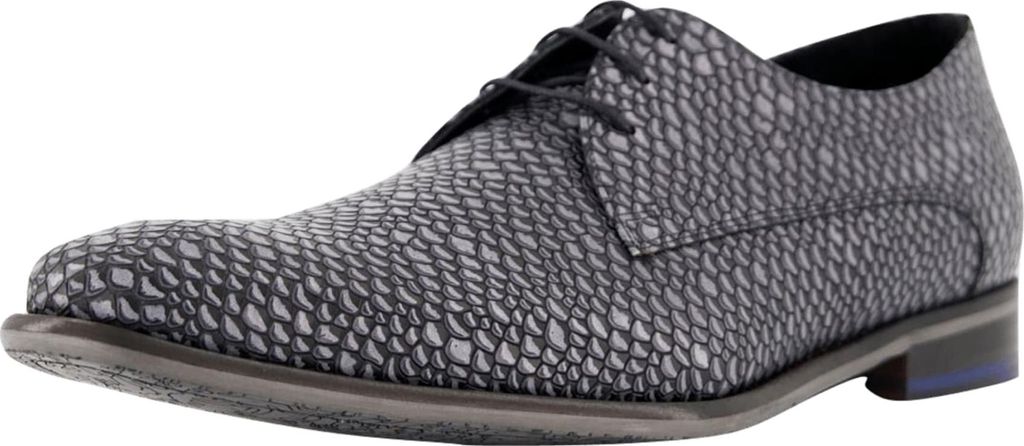 Floris van Bommel Elegante Schnürschuhe Herren 31343134393536 Grau 41 1/3 EU