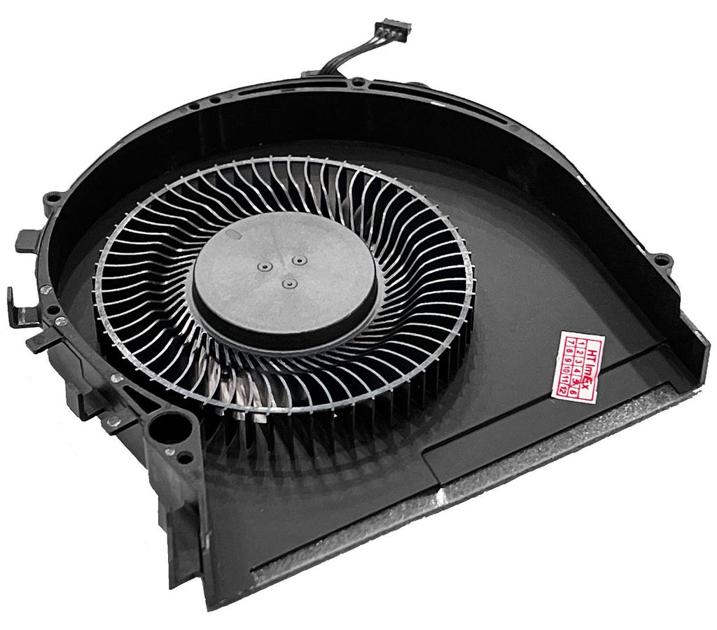 CPU version Flache - Lüfter Kühler 4-Pin stecker FAN cooler für HP Omen 17-cb0004ng, 17-cb0310ng