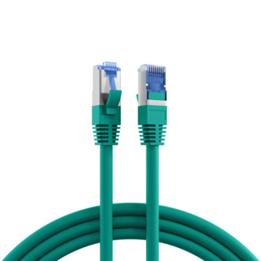 EFB RJ45 Patchkabel S/FTP,Cat.6A,Cat7 TPE superflex,7.5m,grü