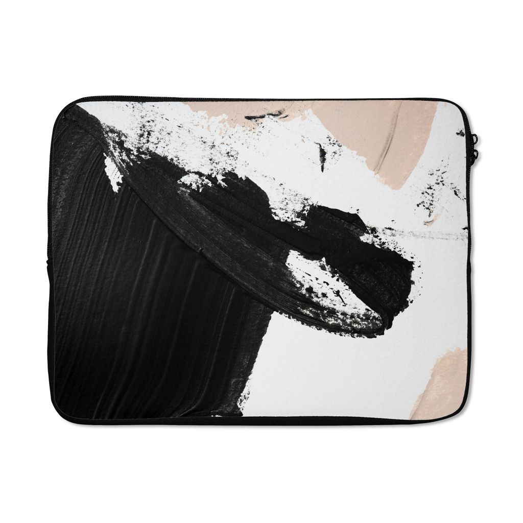 MuchoWow Laptop Hülle 17 Zoll Laptoptasche Farbe - Design - Abstrakt - Zipper - Schutzabdeckung