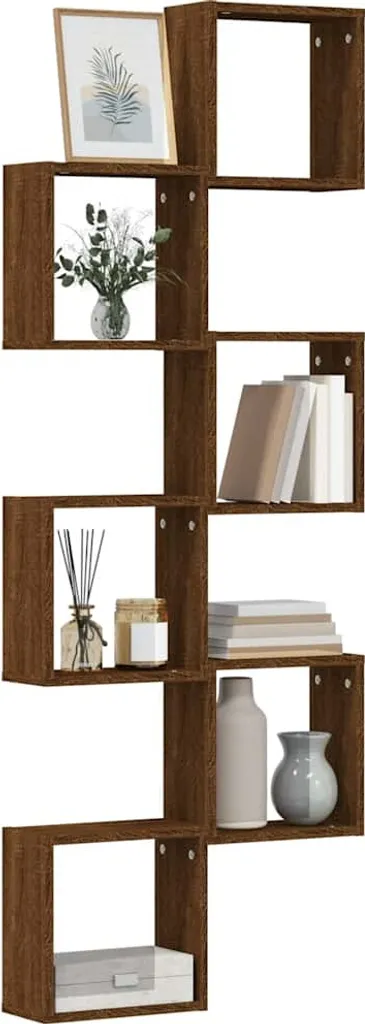 Maison Exclusive 2 Cubi Parete Marroni 30x15x30 cm Design Creativo