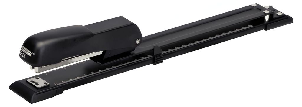 Rapid Langarm Heftgerät Economy E15 aus Metall schwarz