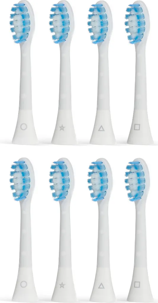 Lot De 10 Têtes De Brosse à Dents GOOSGO Pour Silk'n SonicYou / SonicSmilePLUS - Neuf