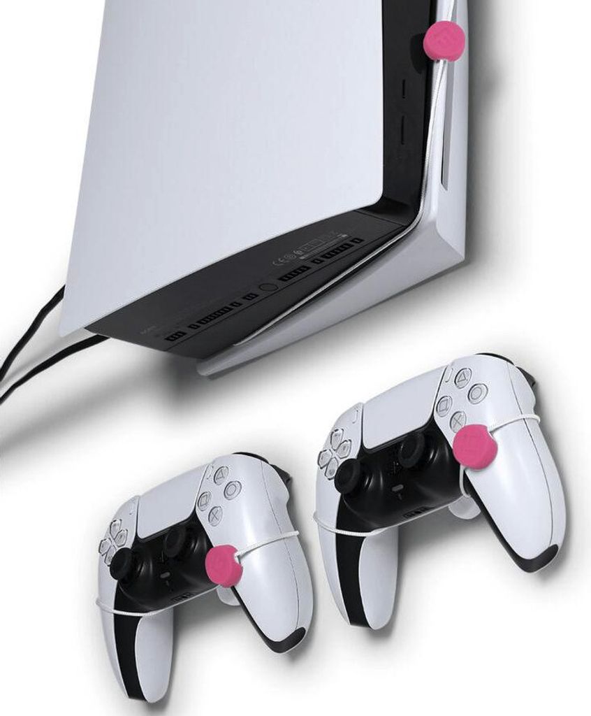 Floating Grip Wandhalterung Cover Caps pink