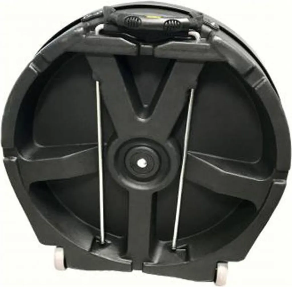 Fly case rigide pour 9 cymbales avec chariot de transport - 3