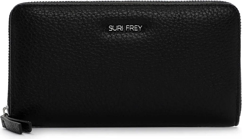 SURI FREY SFY Tiffy Portafoglio Nero Donna Zip Around - Vera Praticità