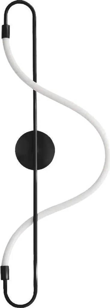 Lampe Murale LED Noire pour Miroir et Couloir Toolight APP857-W