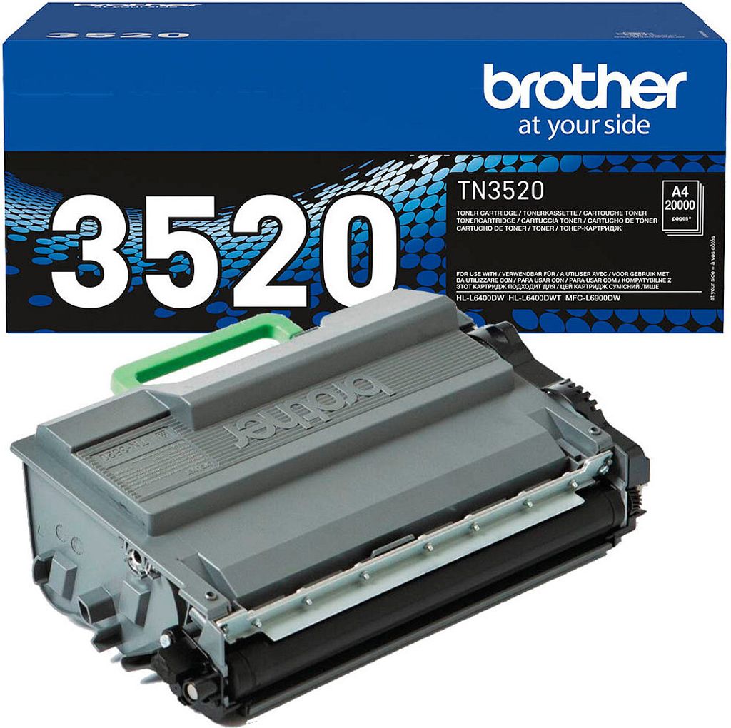 brother TN-3520  schwarz Toner Produktbild 