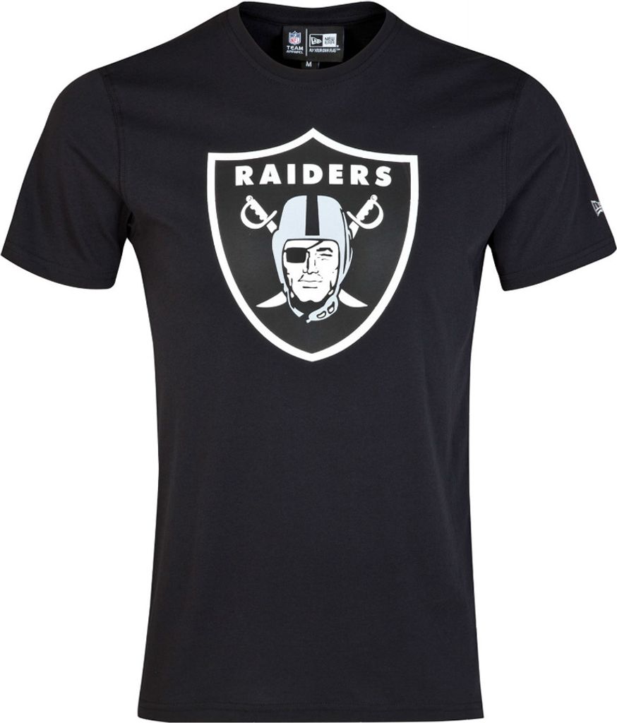 New Era Basic Shirt - NFL Oakland Raiders schwarz - XS