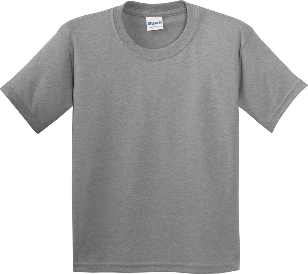 Gildan Kinder T-Shirt (2 Stück/Packung) BC4271 (L) (Sport Grau)