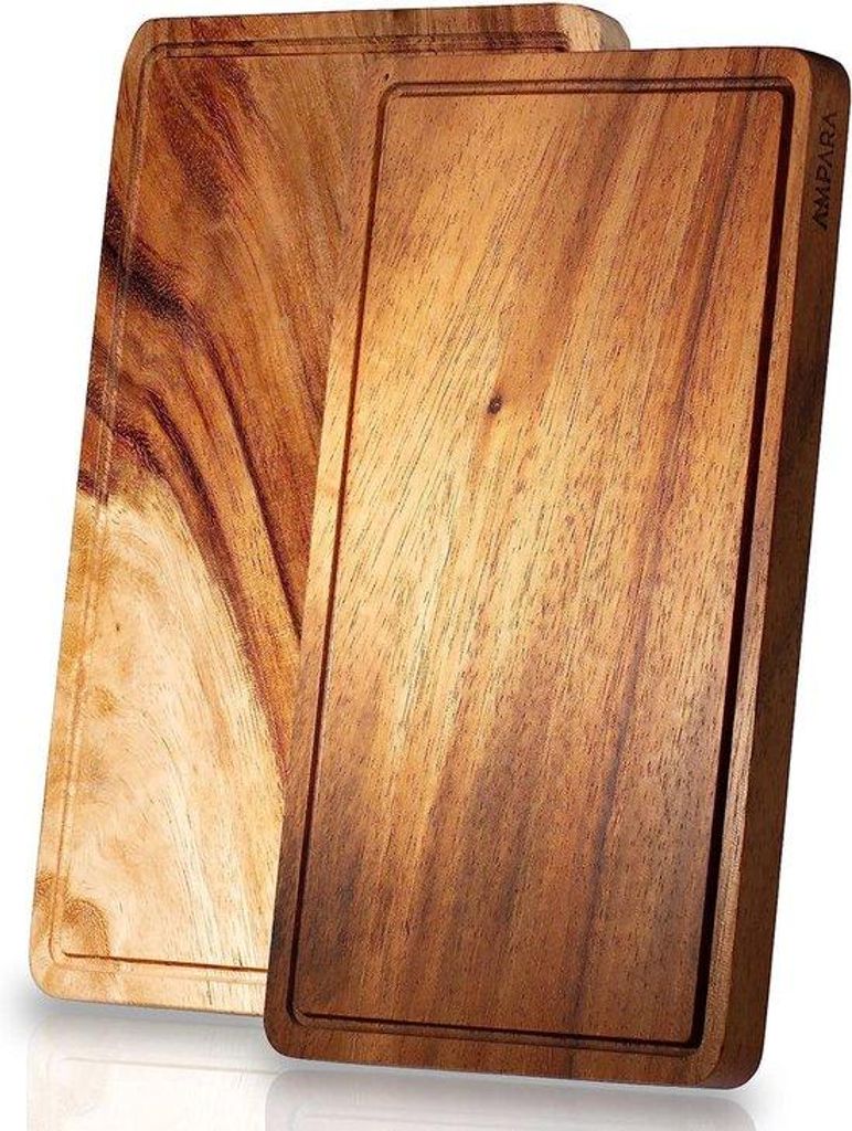 Holzfrühstücksbrett 25x15cm Acacia massiv