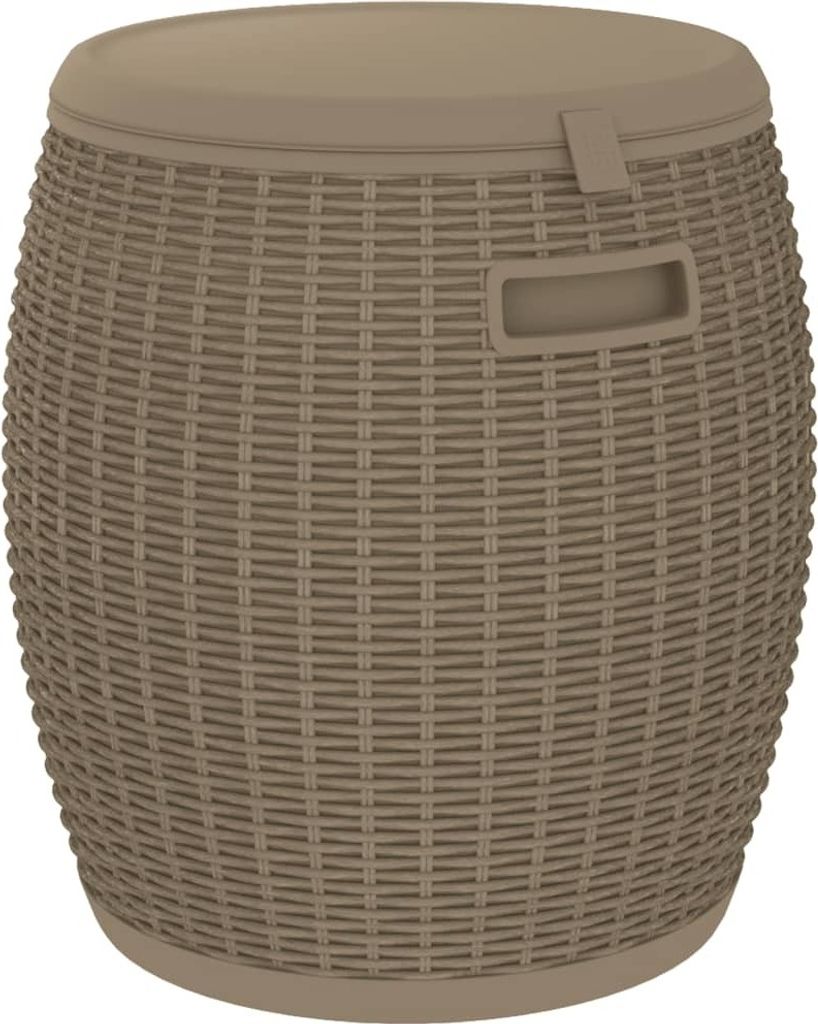 4-in-1 Gartenbox Hellbraun Polypropylen